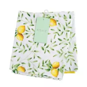 Набор для кухни FeelingsShop Дары, 2 шт, 47х60 см, рогожка/вафля, 100% хлопок