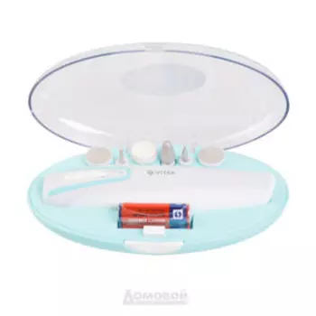 Набор для маникюра Vitek, 6 насадок