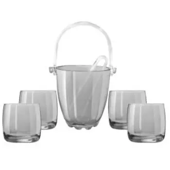 Набор для напитков Кварц, 5 шт, 480/310 мл, стекло