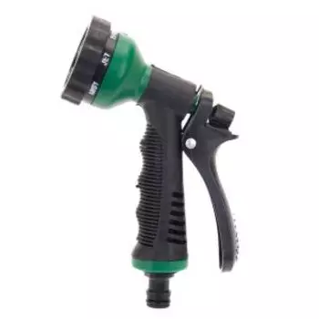 набор для полива 4 предмета (пистолет, адаптер, коннектор - 2шт) пластик