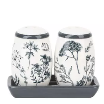 Набор для специй на подставке Луговые Травы, 3 предмета