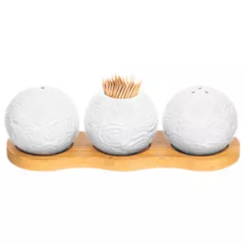 Набор для специй Розы, фарфор