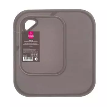 Набор досок разделочных TalleR TR-98234, 2 шт, 19х14/28х25 см, пластик