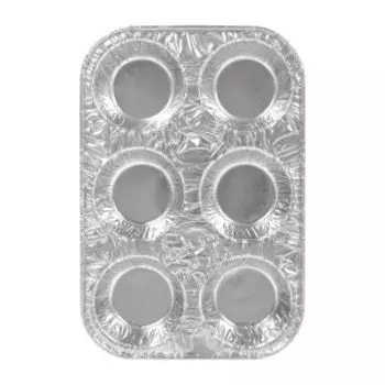 набор форм д/маффинов MARMITON 6 ячеек, 3шт, алюминий