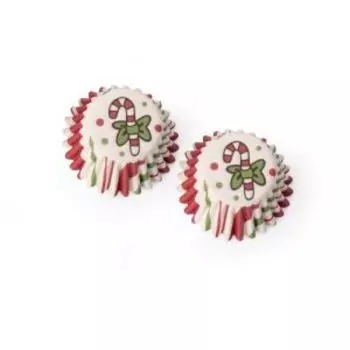 Набор форм для приготовления конфет Chime of Xmas, 50 шт, 2.5x2 см, бумажные