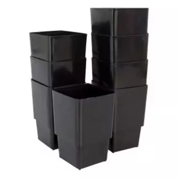 Набор горшков для рассады с выдвижным дном Брашинг, 8 шт, 320 мл