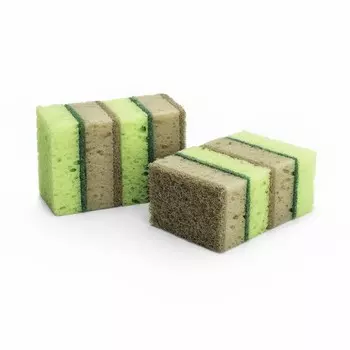 Набор губок Atmosphere для мытья посуды, крупнопористые, 8 шт