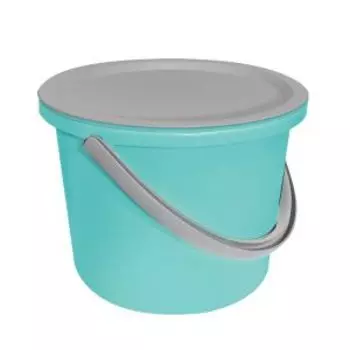 Набор Hausmann, 13 л, ударопрочный пластик, мятный/серый