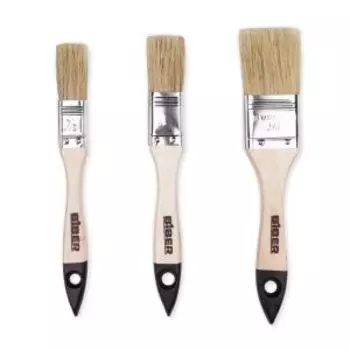 Набор кистей флейцевых Бибер, 3 шт