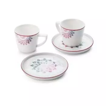 Набор кофейный Apollo Mosaic, 4 предмета, 110 мл, фарфор