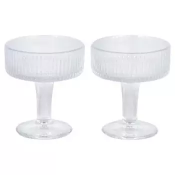 Набор креманок Д Оптика, 2 шт, 260 мл, стекло