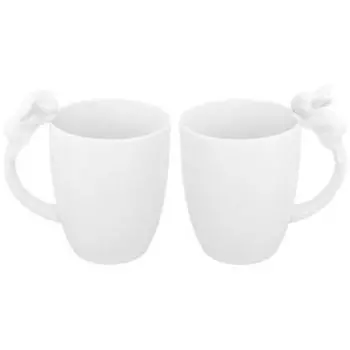 Набор кружек Elan Gallery Кролики, 2 шт, 210 мл, фарфор