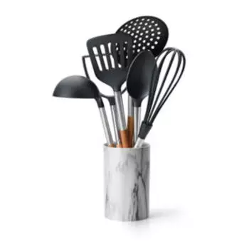 Набор кухонных принадлежностей Apollo Cucina с подставкой, 7 предметов, пластик