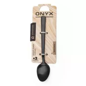 Набор ложек чайных Atmosphere Onyx, 2 шт, нержавеющая сталь