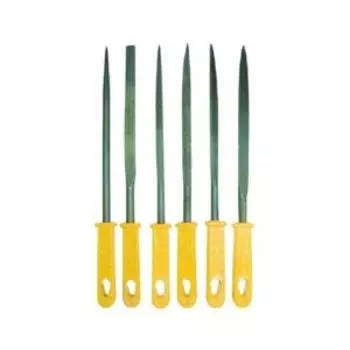 Набор надфилей BIBER Мастер, 160мм, 6шт