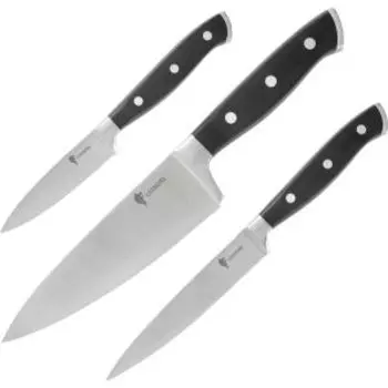 Набор ножей Meister, 3 шт, нерж.сталь/пластик