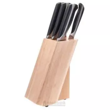 Набор ножей Taller Уилтшир на подставке, 6 предметов, нерж. сталь