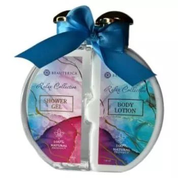 Набор подарочный Beauterica №30 Relax, гель для душа / лосьон для тела