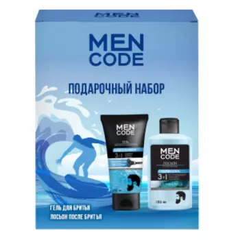 Набор подарочный Men Code, 2 шт, 150 мл