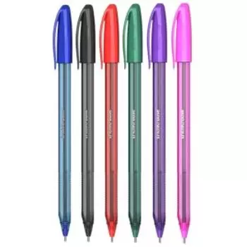 Набор ручек шариковых ErichKrause U-108 Stick Color, 6 шт, цвета ассорти