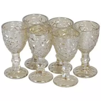 Набор рюмок Медовые, 6 шт, 40 мл, стекло