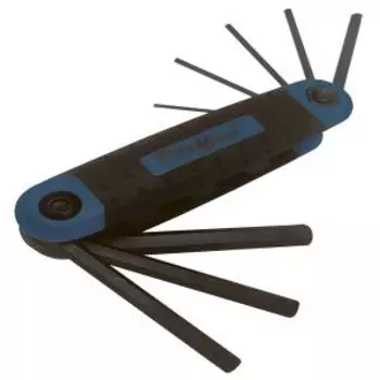 Набор складных ключей HEX, CrV