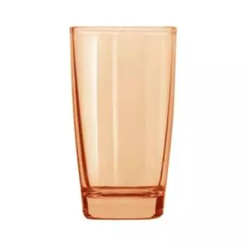 Набор стаканов для коктейля Promsiz Оранжевый, 6 шт, 300 мл, стекло