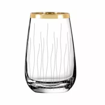 Набор стаканов для коктейля Promsiz Серпантин, 2 шт, 350 мл, стекло