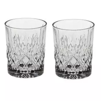 Набор стаканов для виски Angela, 2 шт, 320 мл, хрусталь