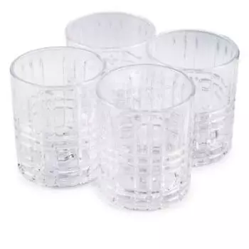 Набор стаканов крутящихся Glasserie Spin nswirl, 4 шт, 285 мл, стекло