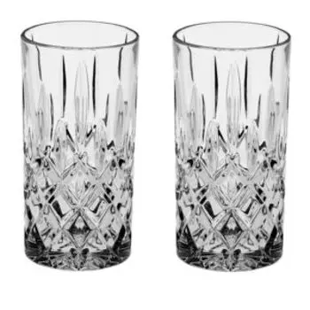 Набор стаканов Sheffield для воды, 380 мл, 2 шт, хрусталь