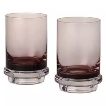 Набор стаканов Trendy Purple, 2 шт, 330 мл, стекло