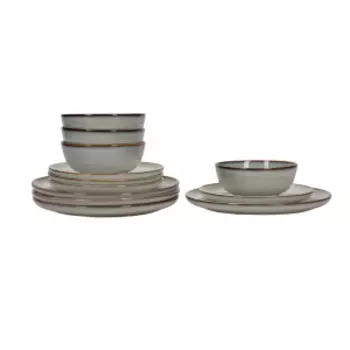 Набор столовой посуды Cloud, 12 предметов, керамика