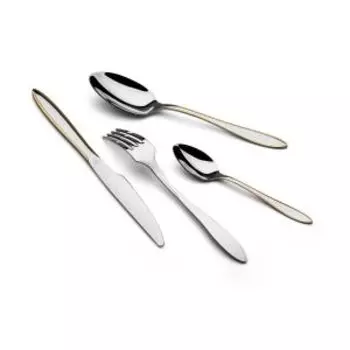 Набор столовых приборов Apollo Charles, 24 предмета, нерж. сталь