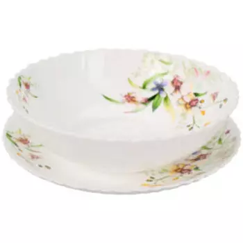 Набор столовый Английский сад, 6 персон, 13 предметов, стекло