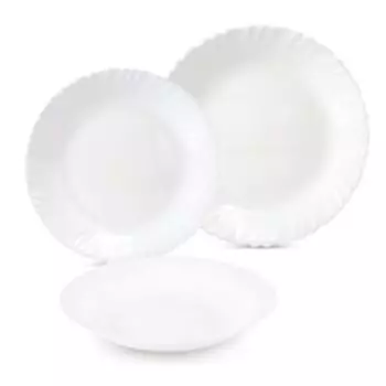 Набор столовый Фэстон, 6 персон, 18 предметов, стекло