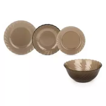 Набор столовый Luminarc Океан Эклипс, 6 персон, 19 предметов, стекло