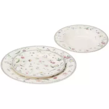 Набор столовый Мануэла, 6 персон, 18 предметов, фарфор