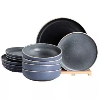 Набор столовый Mirage, 12 предметов, керамика