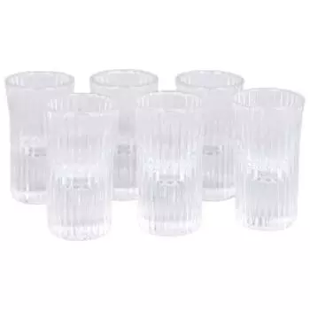 Набор стопок Оптика, 6 шт, 15 мл, стекло