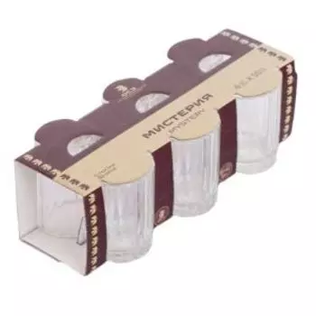 набор стопок OSZ Мистерия 50мл 6шт стекло