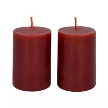 Набор свечей-столбиков Chameleon с ароматом пиона, 2 шт, 4х6 см, 6-8 часов