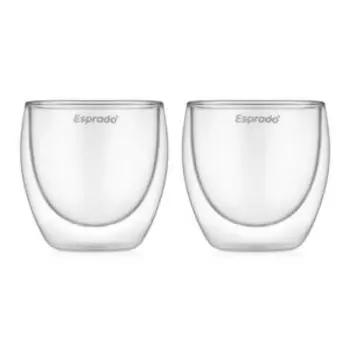 Набор термобокалов Esprado Koda, 2 шт, 200 мл, термостекло