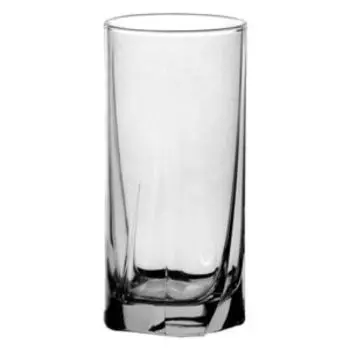 Набор высоких стаканов Luna, 6 шт, 375 мл, стекло