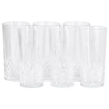 Набор высоких стаканов Verge, 6 шт, 330 мл, стекло