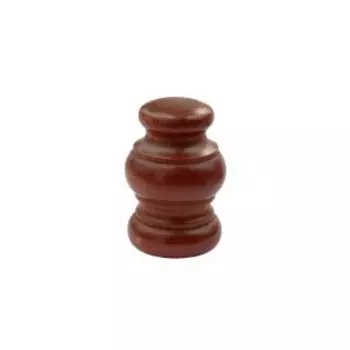 Наконечник Уют, 28 мм, 2 шт, дерево, красное дерево