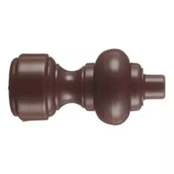 Наконечник Vito, 2 шт, пластик, орех