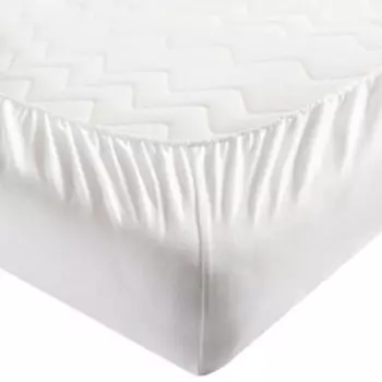 Наматрасник Seasons Aquastop, 90х200 см, мулетон, полиэстер/мембрана, непромокаемый, на резинке вдоль борта, 25 см