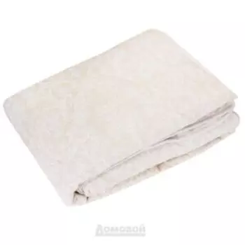 Наматрасник стеганый, 180х200см, шерсть овечья/бязь