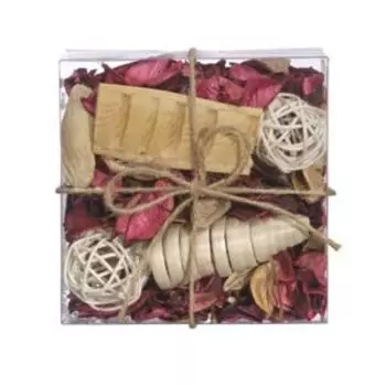 Наполнитель для ваз Вещицы из натуральных материалов, с ароматом розы